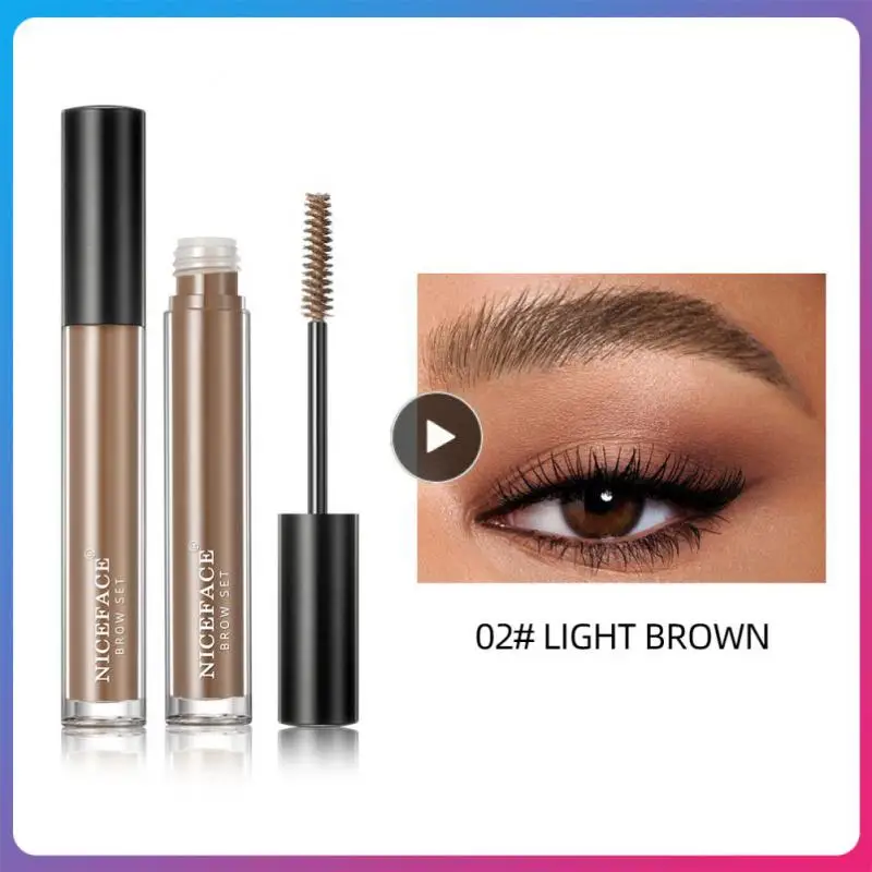 

Eyebrow Brow Gel Eyebrow Cream Enhancers Women Long-lasting Waterproof Dyed BrowProfessional Makeup Cosmetics With Brush