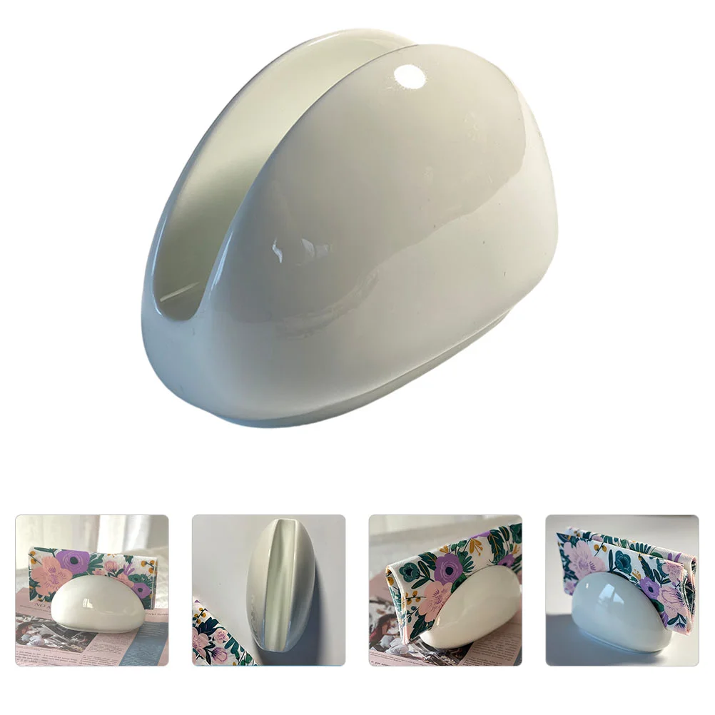 

Подставка-держатель для салфеток, органайзер для бумажных салфеток, керамический столешница, вертикальная стойка для ресторана, семейный о...