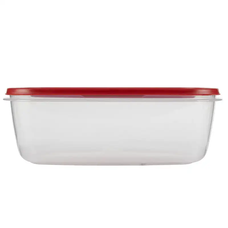 

Easy Find Lids, Food Storage Container, Large, 2.5 Gal, Red - 2 Pack, Plastic