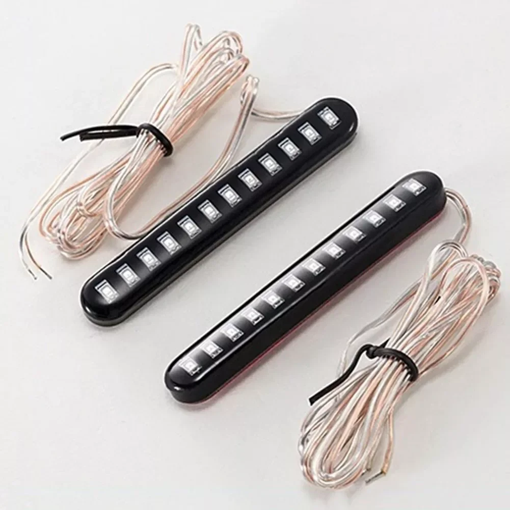 

12LED Car Indicator Lights 2pcs/Set 80*12*7.4MM Accessories IP68 Waterproof