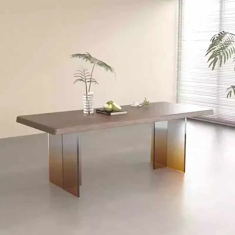 Новые акриловые постепенные перемены черный зеленый синий коричневый