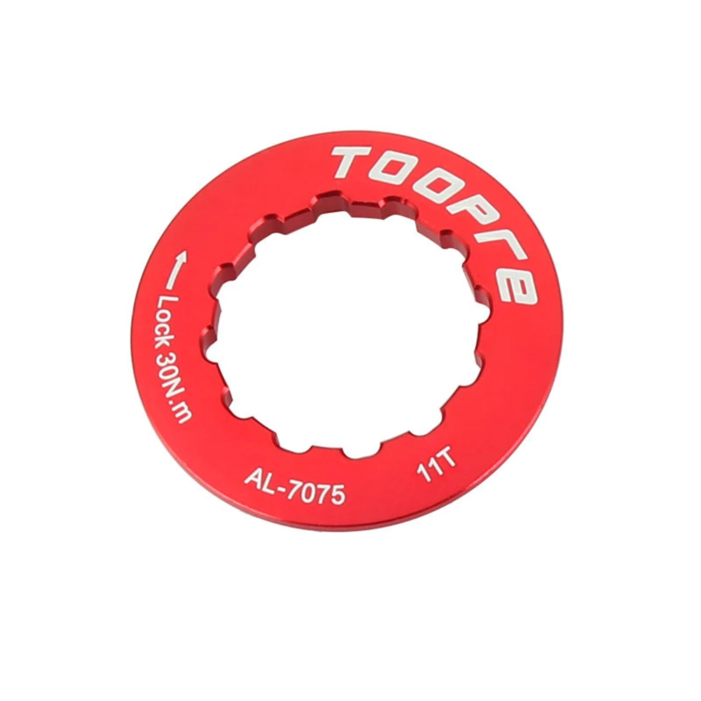 

Lock Ring Freewheel Cover Road Mountain Bike TOOPRE 1 Pieces 11T Aluminum Bicycle Cassette Components Brand New