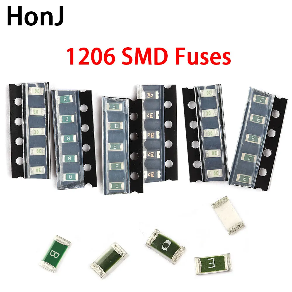 A One Time Positive Disconnect SMD Restore Fuse 1206 3216 0.5A 1A 1.5A 2A 2.5A 3A 4A 5A 6A 7A 8A 10A 12A 15A 20A 30A Fast Acting