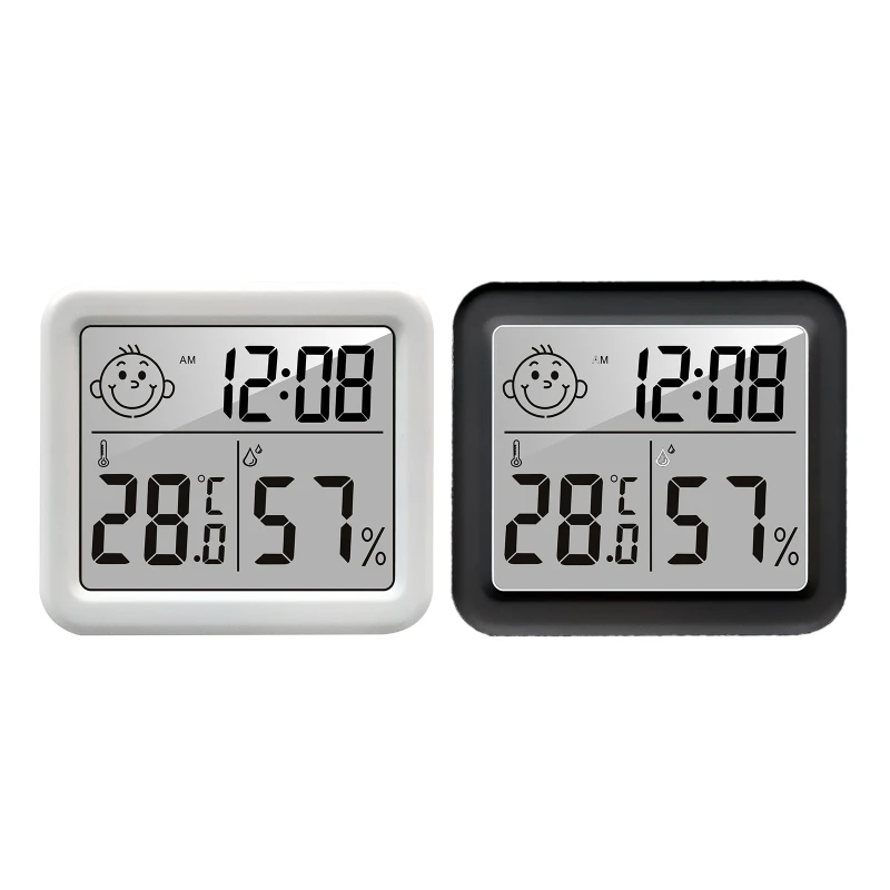 

Комнатный термометр, цифровой гигрометр, комнатный термометр, монитор температуры, точный термометр и измеритель влажности, часы M89B
