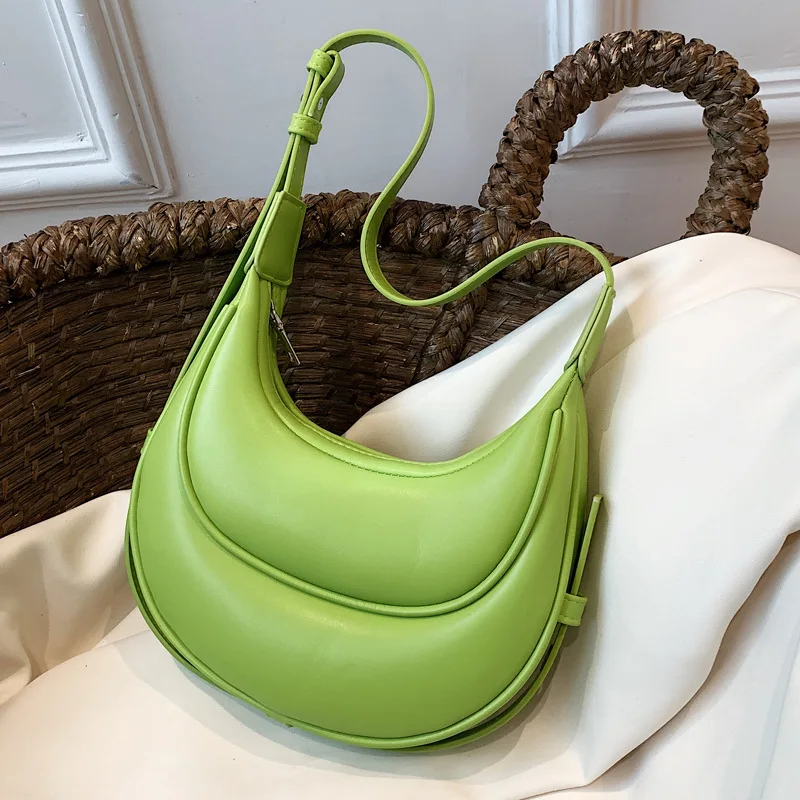 

Женская летняя модная сумка через плечо из искусственной кожи для подмышек, женская дизайнерская сумка вечерние, клатч, сумка для пельменей, 2023