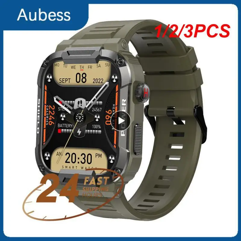 

1/2/3PCS New call Smart Watch Men IP68 5ATM Waterproof Outdoor Sports Fitness Tracker Health Monitor Smartwatch for