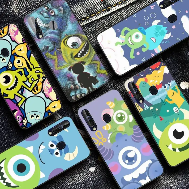 

Disney Mr.Q Mike Anime Phone Case for Samsung A51 01 50 71 21S 70 10 31 40 30 20E 11 A7 2018