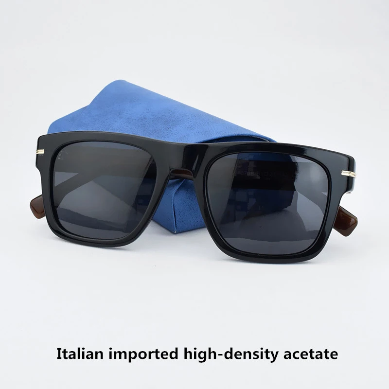 Квадратные поляризованные солнцезащитные очки TAG Hezekiah мужские для вождения