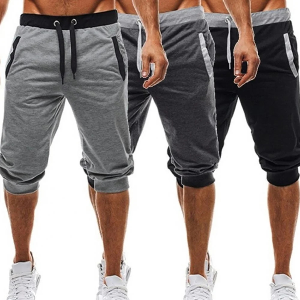 

Men Pants Summer arem Slacks Sorts Sport Sweatpants Drawstrin Joer Trousers Sportswear Slim Fit Black Joer For Daily Work
