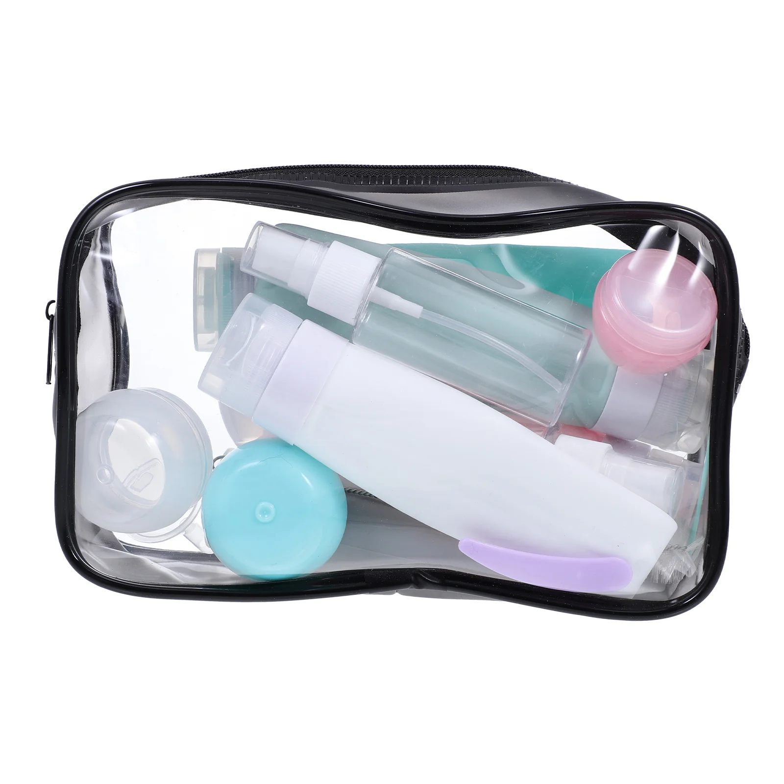 

Travel Bottles Lotion Bottle Toiletries Spray Refillable Cosmetic Container Containers Empty Accessories Makeup Silicone Jar