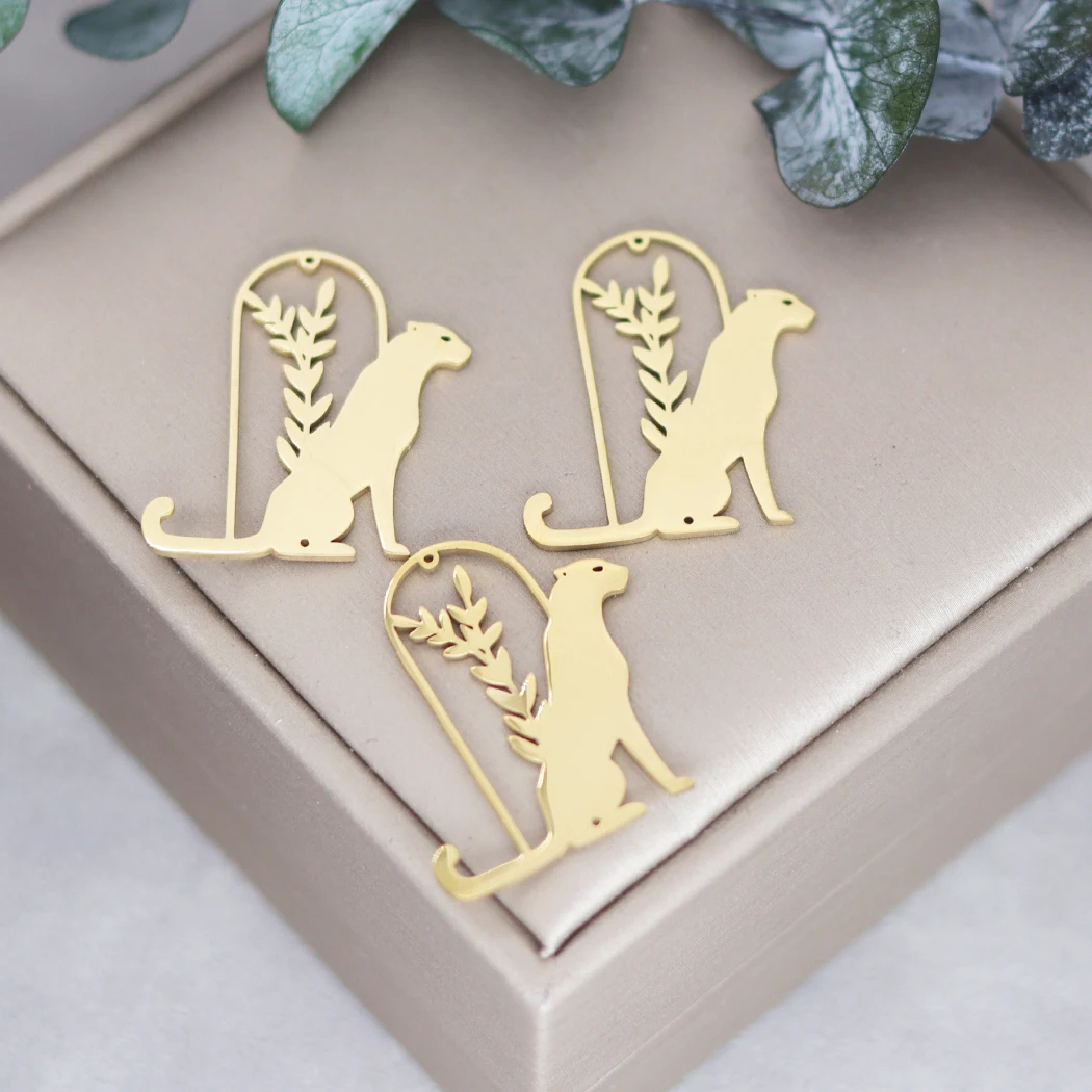 3 шт. браслеты из нержавеющей стали в виде животных