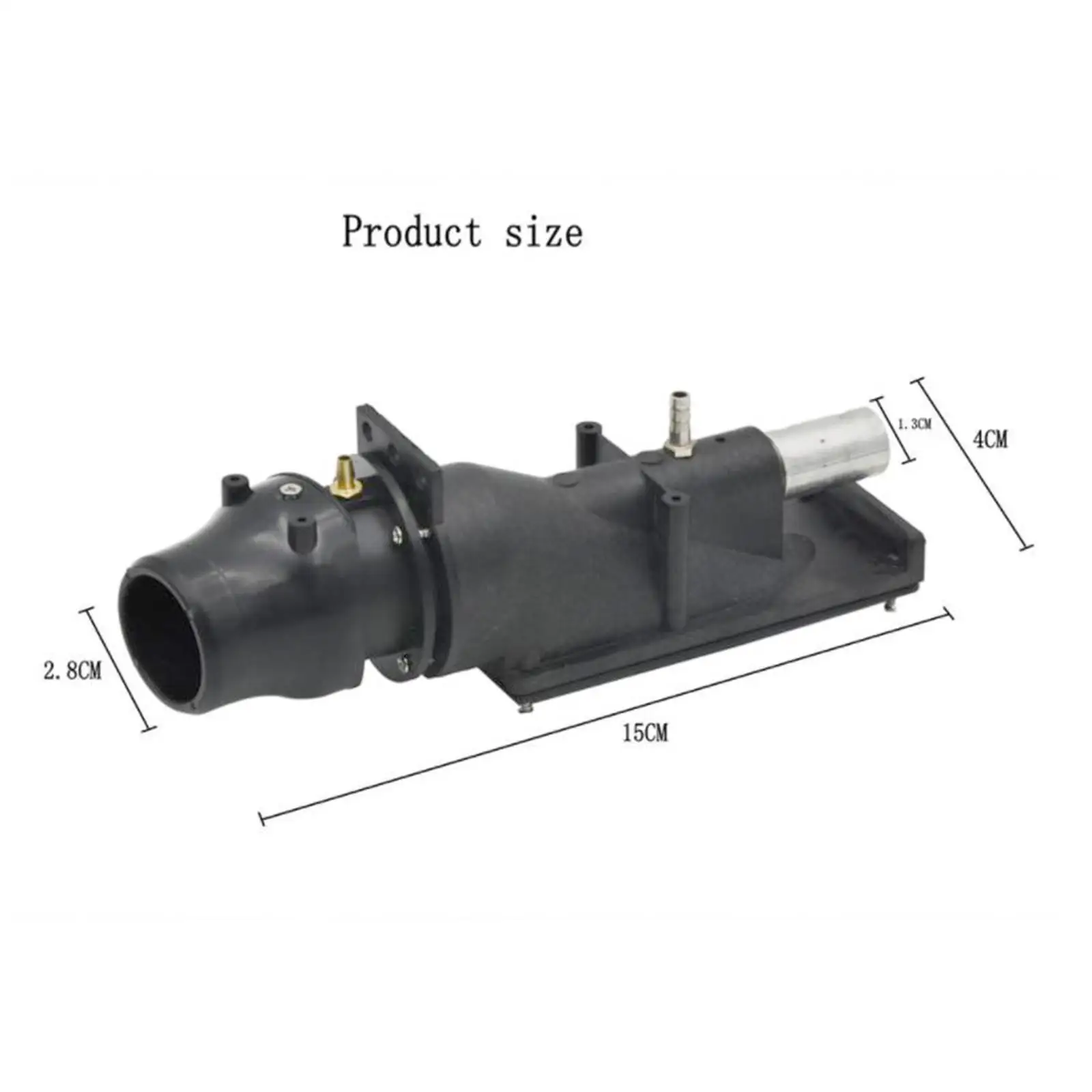 

RC Boat Thruster Jet Pump Set 820W 66A with 540 Brushless Motor for RC Jet Drive Boat Spare Parts Accessories Replacement DIY