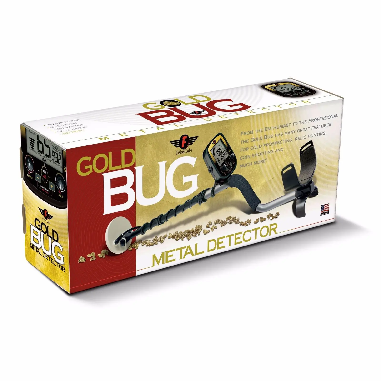 Фото Металлоискатель BUG Pro Gold Bug для поиска металлов под землей №4