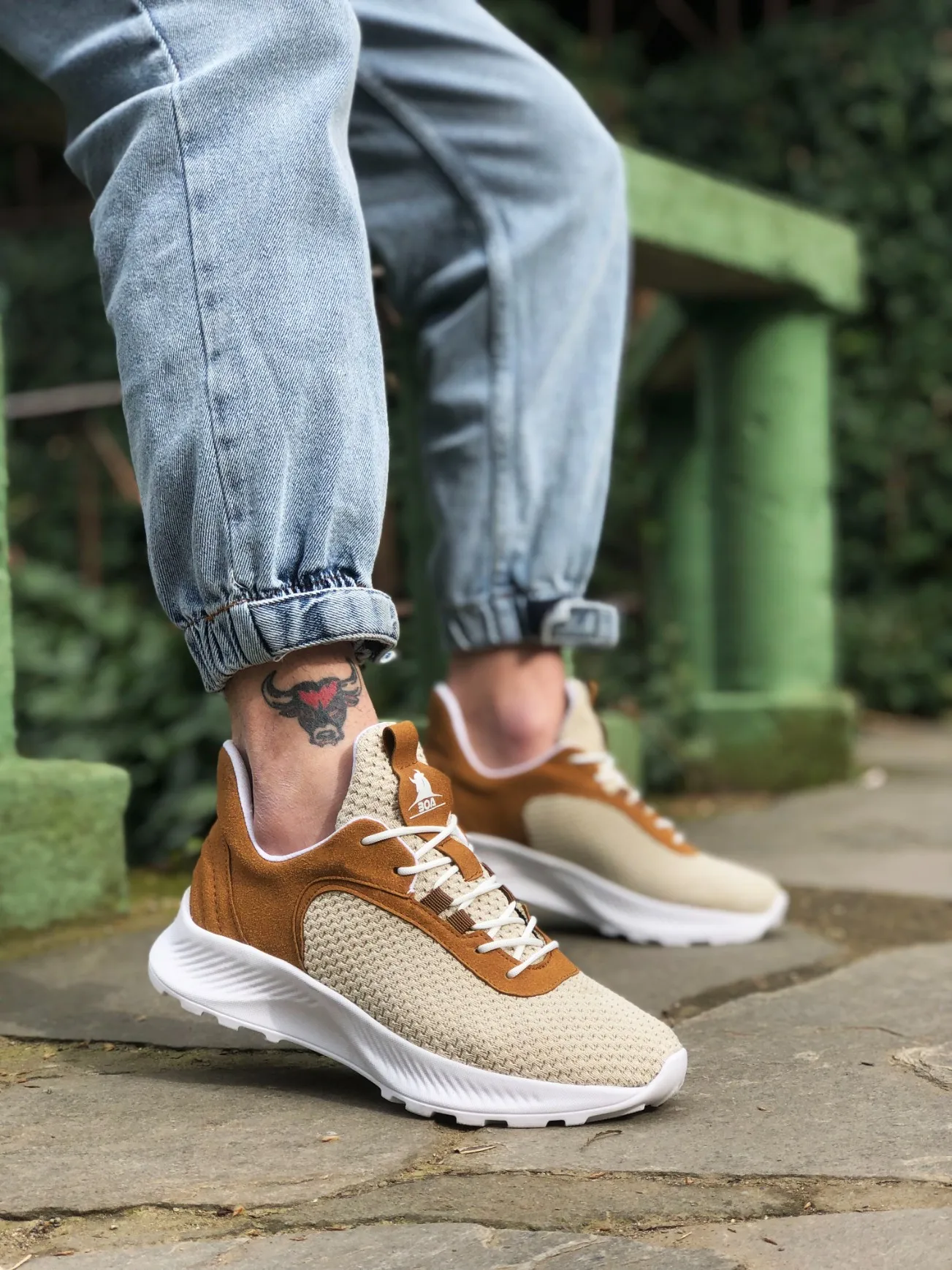 

Мужские кроссовки с высокой подошвой BA0333