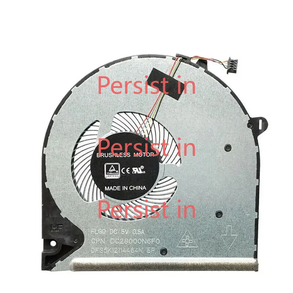 CPU вентилятор охлаждения для HP 15-DU 15S-DU0002TX 15-DW 15-DW0043DX L52034-001