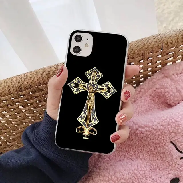 Jesus Christ Cross Phone Case for iPhone 11 12 13 3