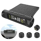 Автомобильная система контроля давления в шинах TPMS, ЖК-дисплей, цифровой дисплей, монитор температуры в задней части, внешний датчик заряда батареи
