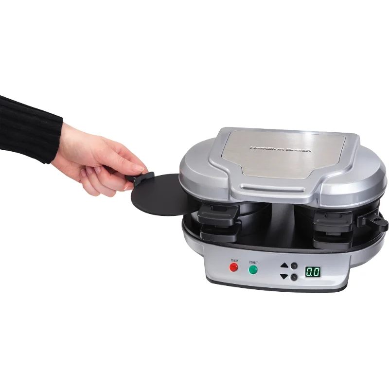 

ZAOXI Dual Breakfast Sandwich Maker Sandwich Cake Breakfast Maker Electric Scones