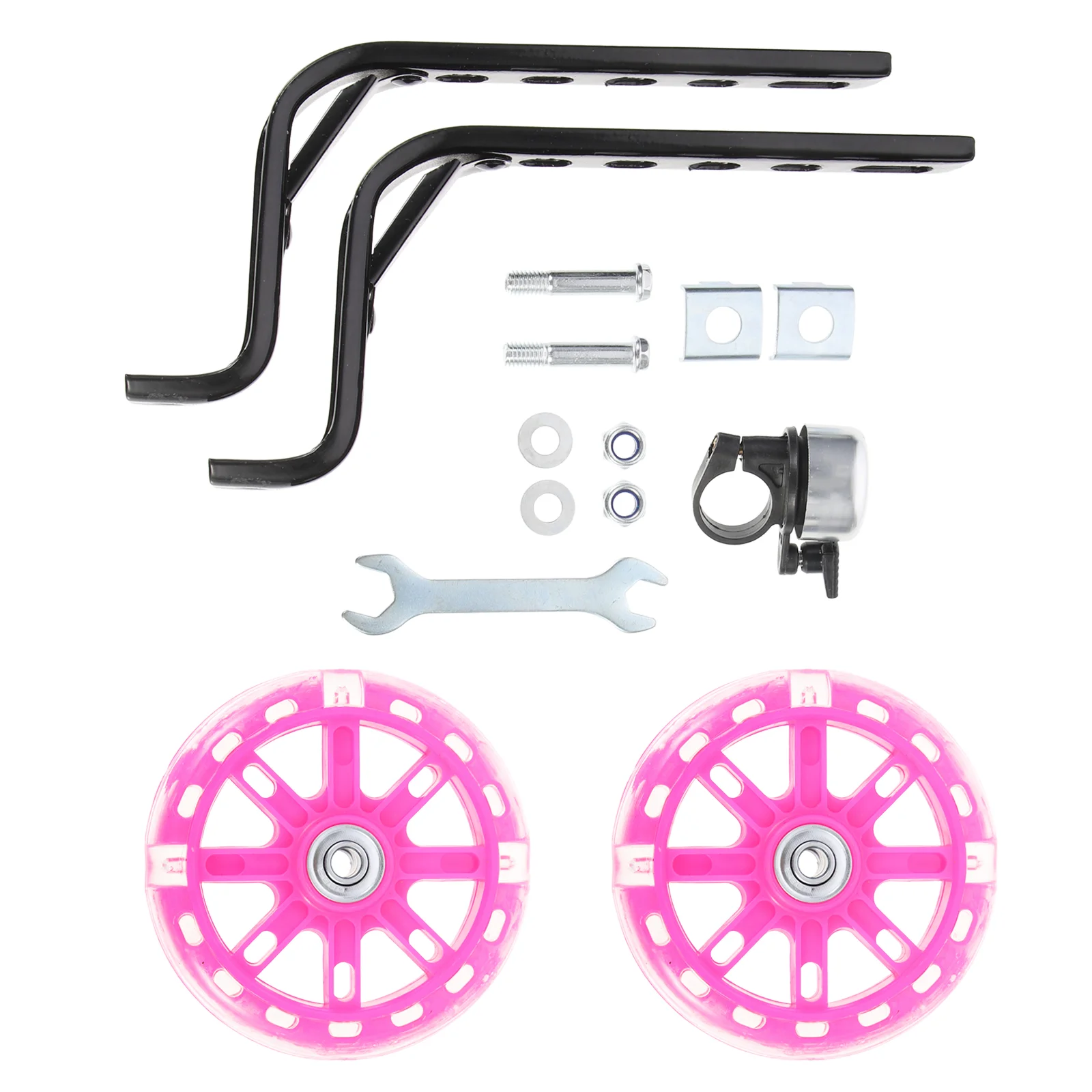 Bike Wheels Training Wheel Kids Flash Children S Rear Silent