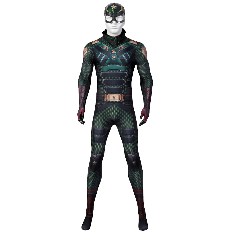 

Halloween Party Bodysuit The Boys Season 3 Payback Soldier Boy Cosplay Costume Ben Printing Stretchy Suit