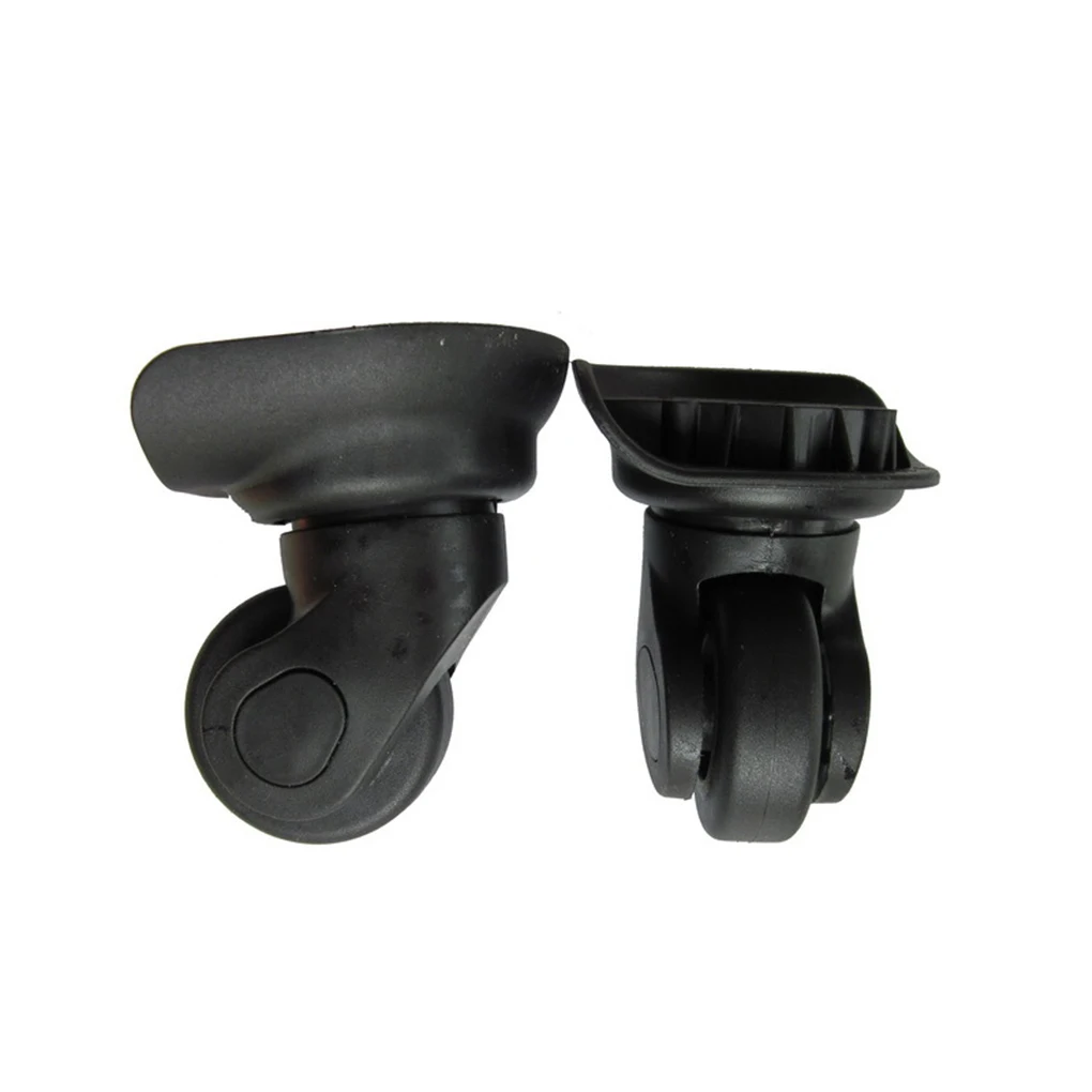 

2 Pieces Luggage Wheel Portable Replacing Heavy Duty Low Noise DIY Travel Case Roller Casters Part Accessories