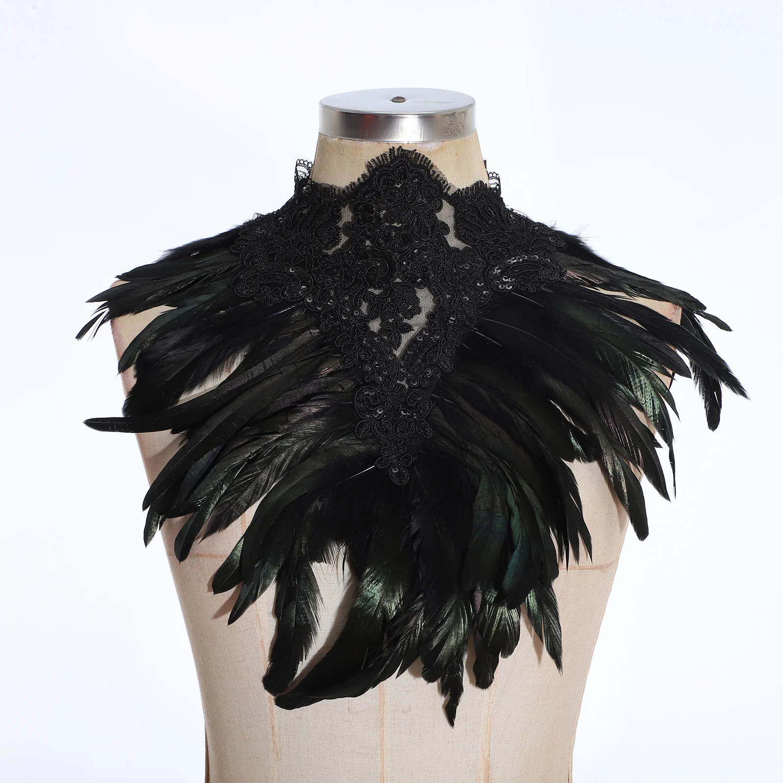 Накидка для платья на Хэллоуин искусственная шаль шарф женские шарфы шею