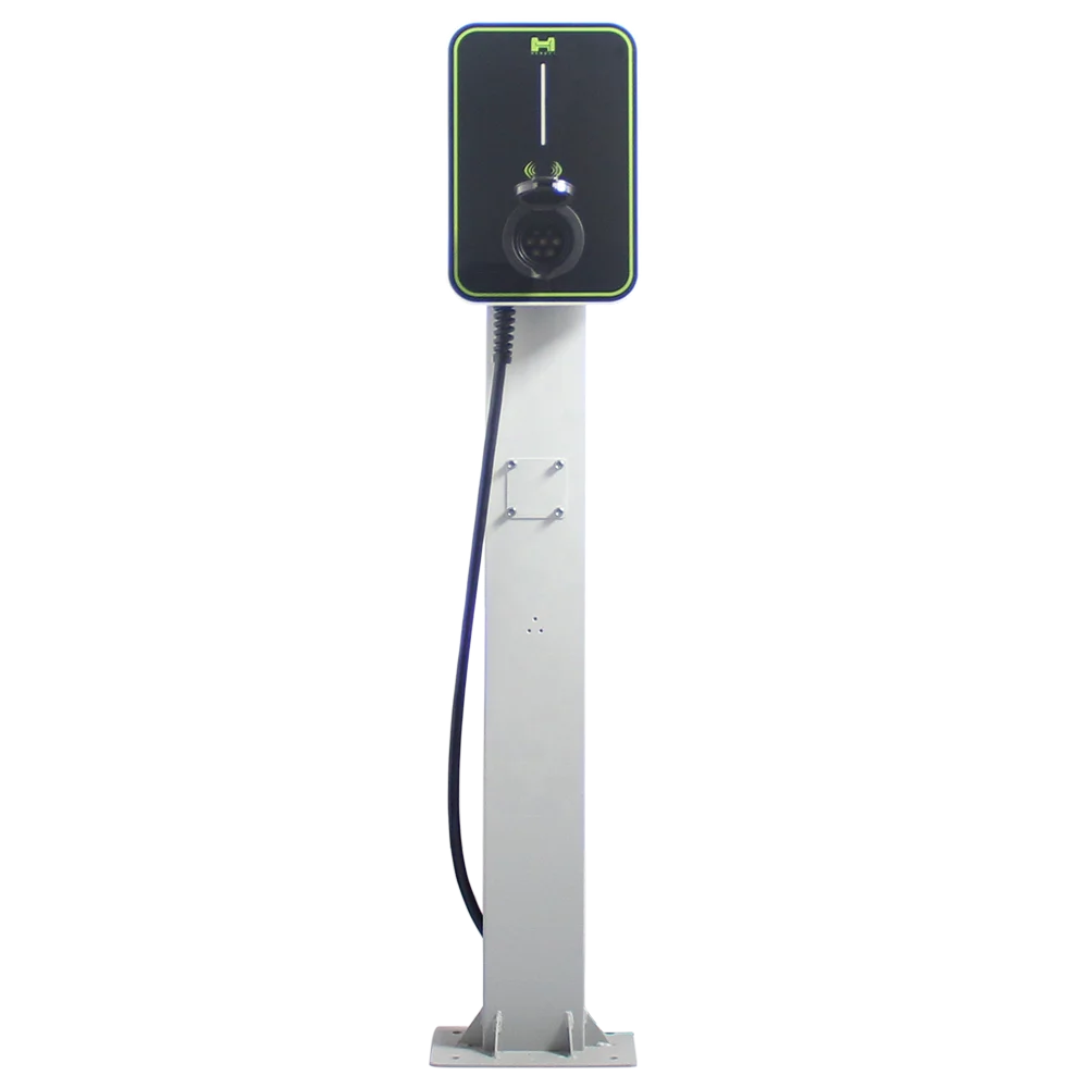 Wallbox 22kw уровень 2 Быстрая зарядка станция EV настенное зарядное устройство 32A