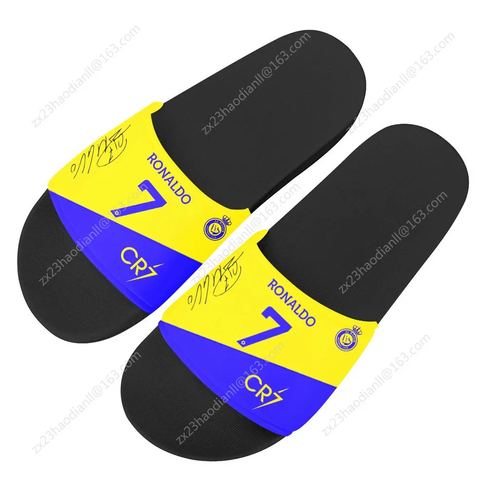 R-Ronaldo Logo CR7 Модная домашняя обувь A-AI по индивидуальному заказу для воды N-Najd Ванная