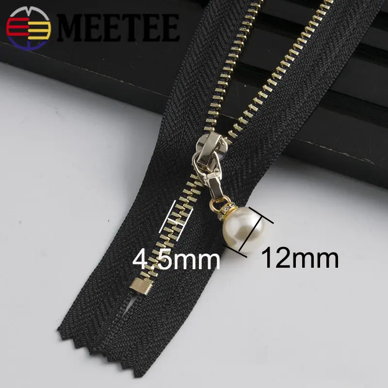 5/10 шт. Meetee 15-30 см 3 # Металлические молнии закрытые для сумок комплект одежды Reapir