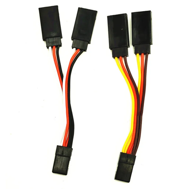 Серворазветвитель кабель JR/Futaba 1 штекер-2 гнезда Удлинительный Dupont 2 54 для