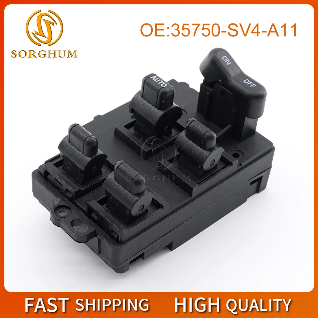 

Sorghum 35750-SV4-A11 Front Driver Side Power Master Lifter Window Switch For Honda Accord 1994-1997 35750-SV1-A01 35750SV4A11