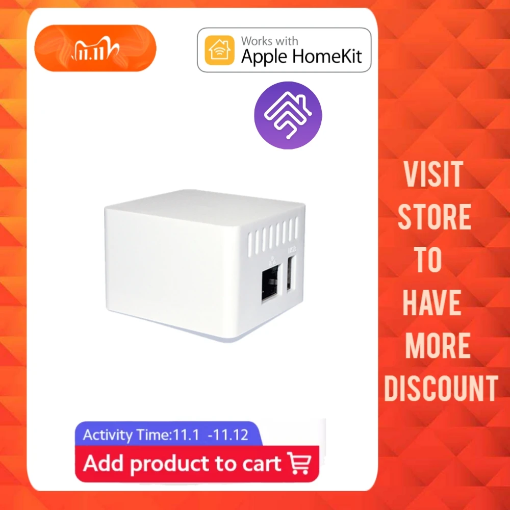 Cena Serwer Homebridge ATHOM Homekit Współpracuje Z Pierścieniem Gniazdowym Ecobee Sonos Tuya Smartlife