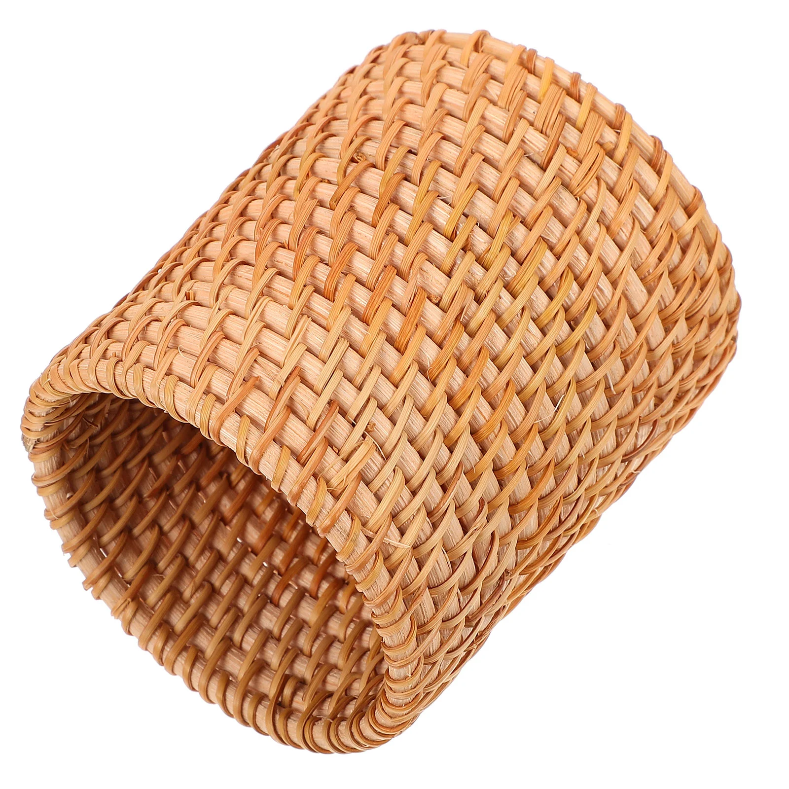 

Holder Penwoven Desk Rattan Container Cup Basketmakeupbrush Organizer Vase Desktop Wicker Stand Storage Jarwood Bucket