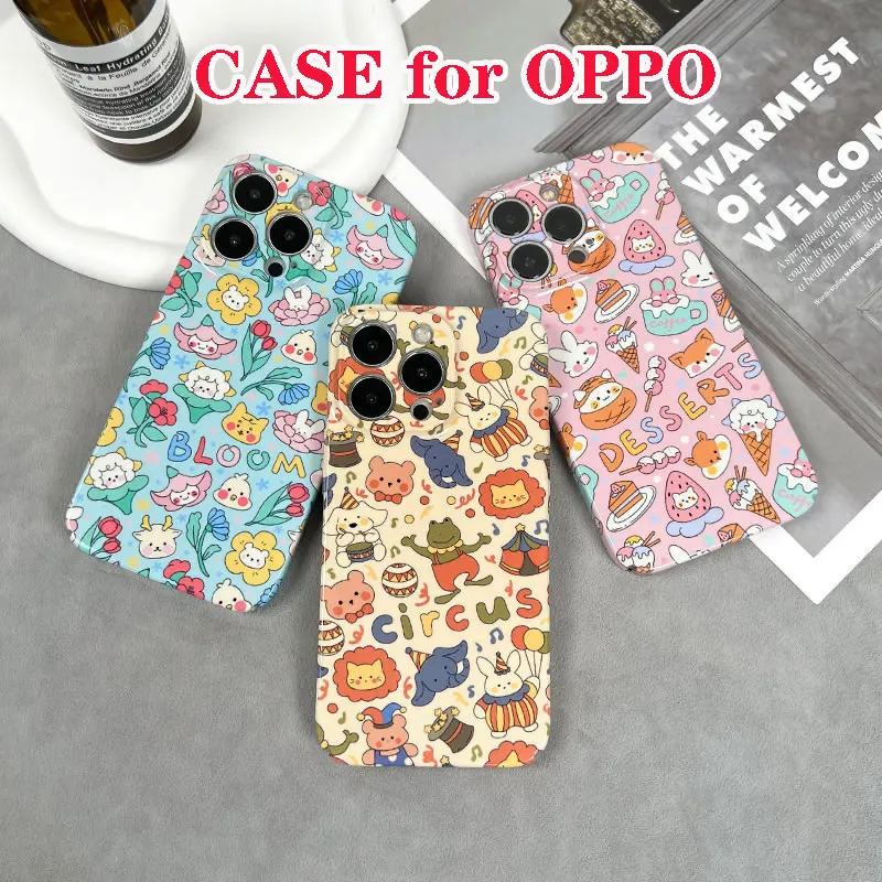 Новый жесткий чехол для OPPO Reno10 Reno8T Reno7 Reno6 Reno5 Reno4 Reno3 Reno2 Reno8 T Pro Z 4G