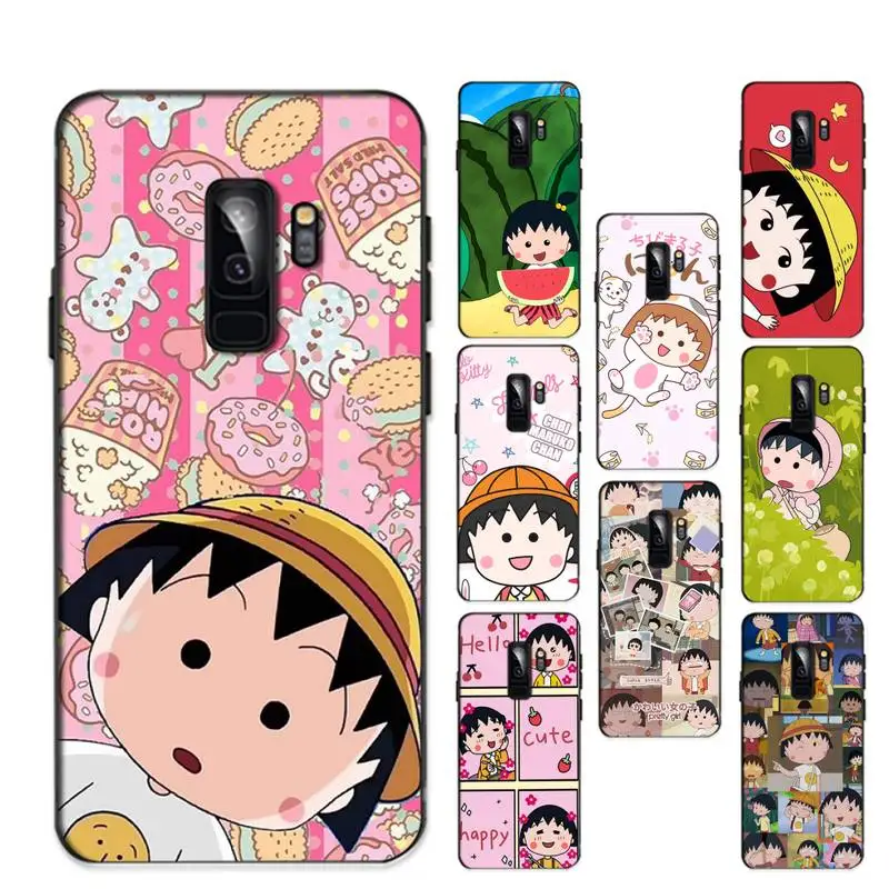 

Chibi Maruko Chan Phone Case For Samsung S 9 10 20 21 22 23 30 23plus lite Ultra FE S10lite Fundas