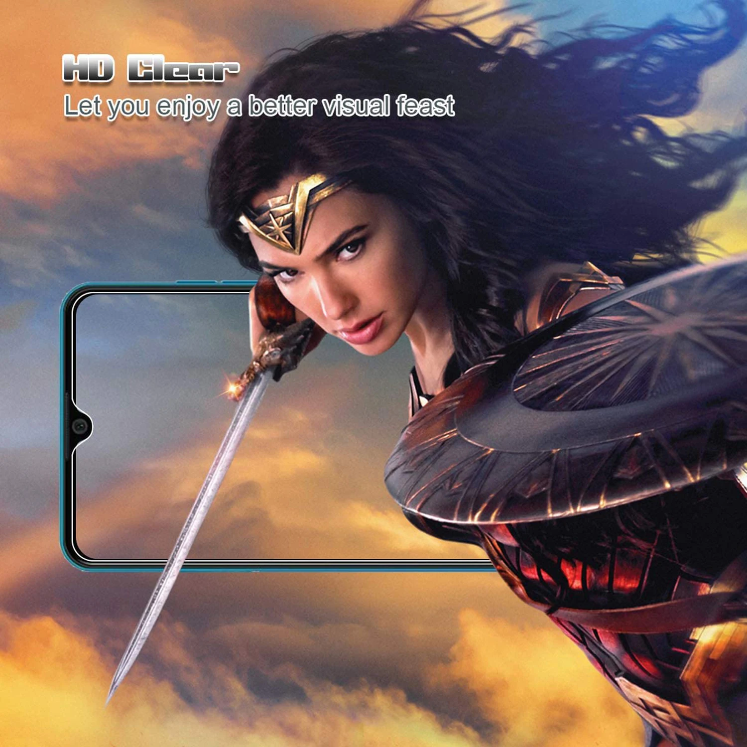 2/4Pcs Screen Protector Glass For Cubot P80 Tempered Glass Film