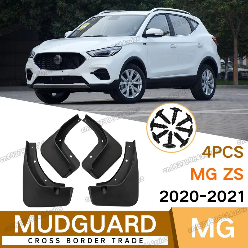 

engineering plastic Car Wheel Mudguard Mud Guard Fender Protector for Mg Zs 2017 2018 2019 2020 2021 Ev Accessories Auto 2022