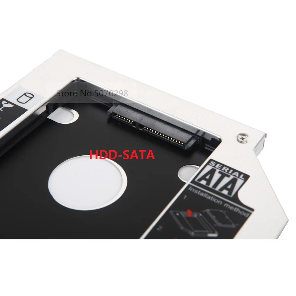 SATA 9.5mm 2nd HDD SSD Hard Drive Optical Bay Caddy Frame Enclosure for Acer Aspire TimelineX 5820 5820t 5830 5830t | Компьютеры и