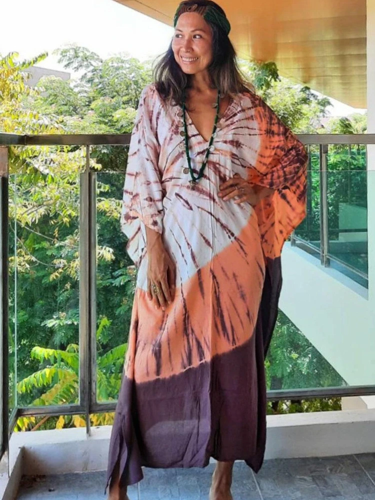 Рисунок 2 - 2022 накидка на бикини с принтом в стиле бохо