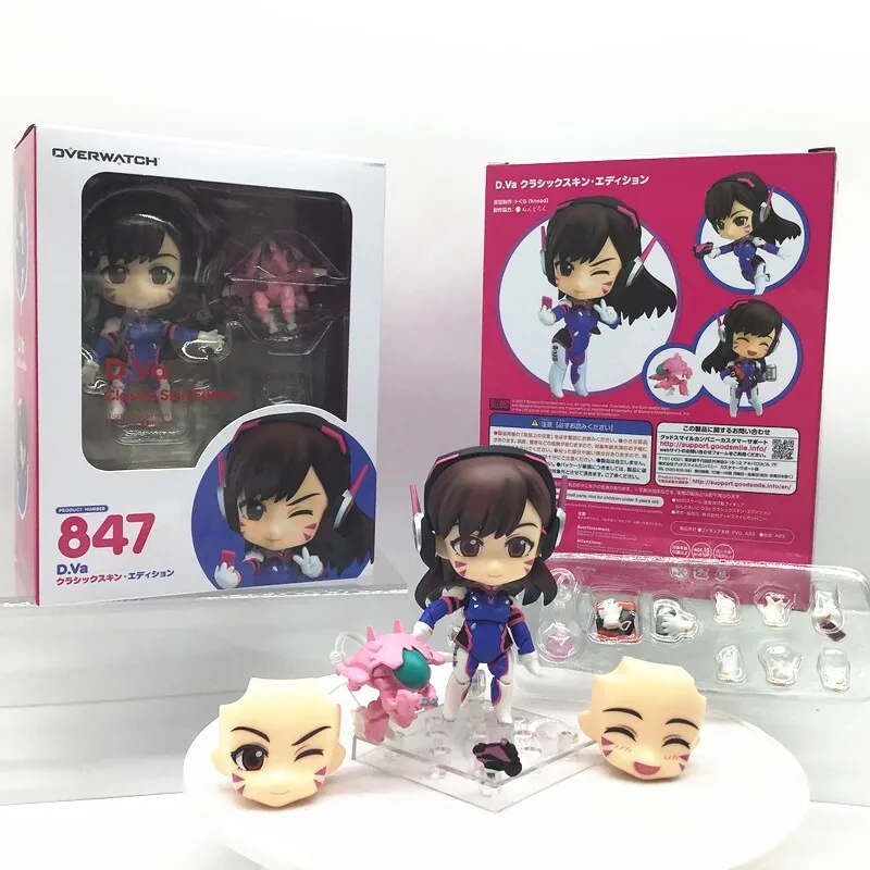 

Аниме, Классические наручные часы, DVA Nendoroid 847 #, экшн-фигурка, ПВХ Модель, игрушки, подарок на день рождения, 10 см