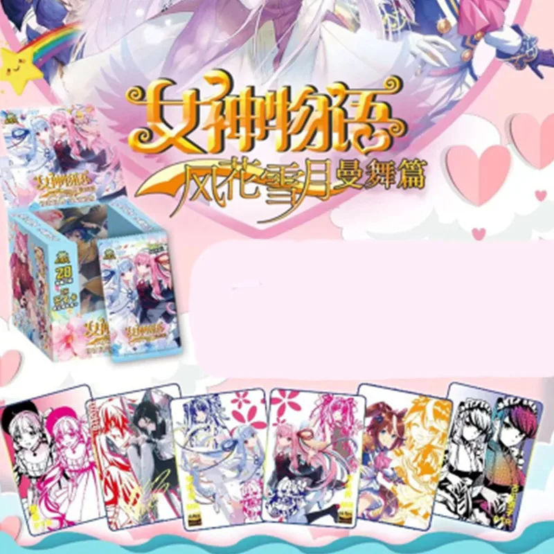 

Коллекция истории богини карты связи Аниме игра человек танцевальная глава фенгуаксуэ Праздничная коробка бустер Doujin игрушки хобби Gi