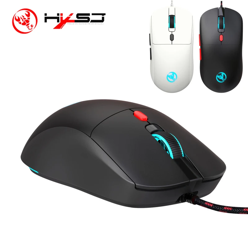 Эргономичная USB-мышь HXSJ X200 6 кнопок 2024 Гц