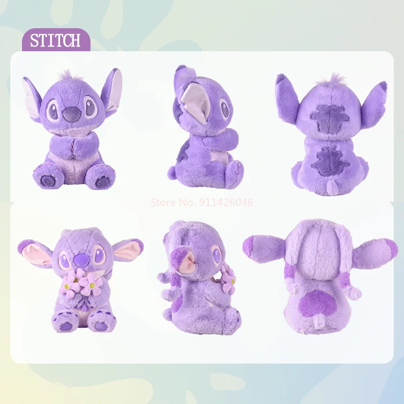 Новинка 2024 оригинальная плюшевая кукла из мультфильма Лило и Стич Disney 30 см ангел