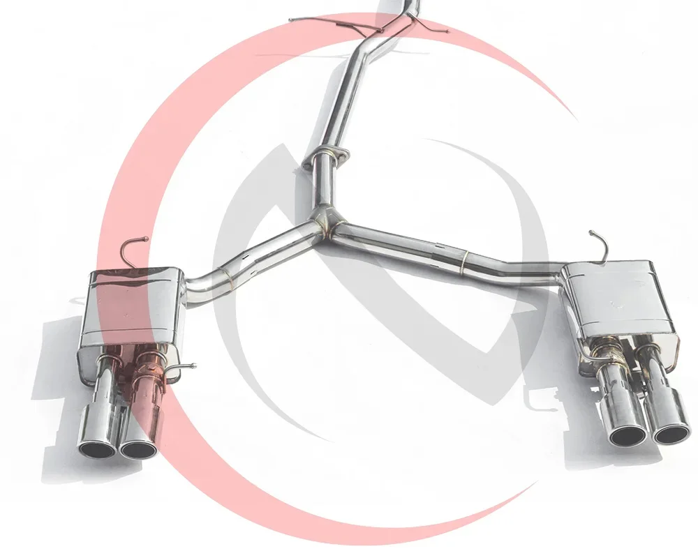 Выхлопная труба Catback из нержавеющей стали 304 для AUDI A4/A5 B8 2 0 T 2017-2022 автомобильная