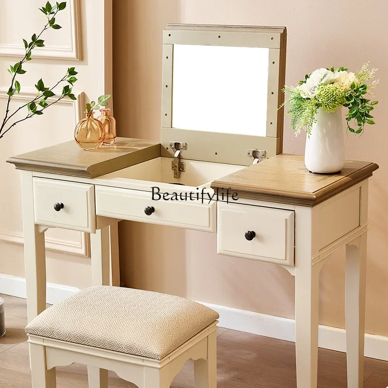 Американский светлый роскошный современный простой комод для спальни из