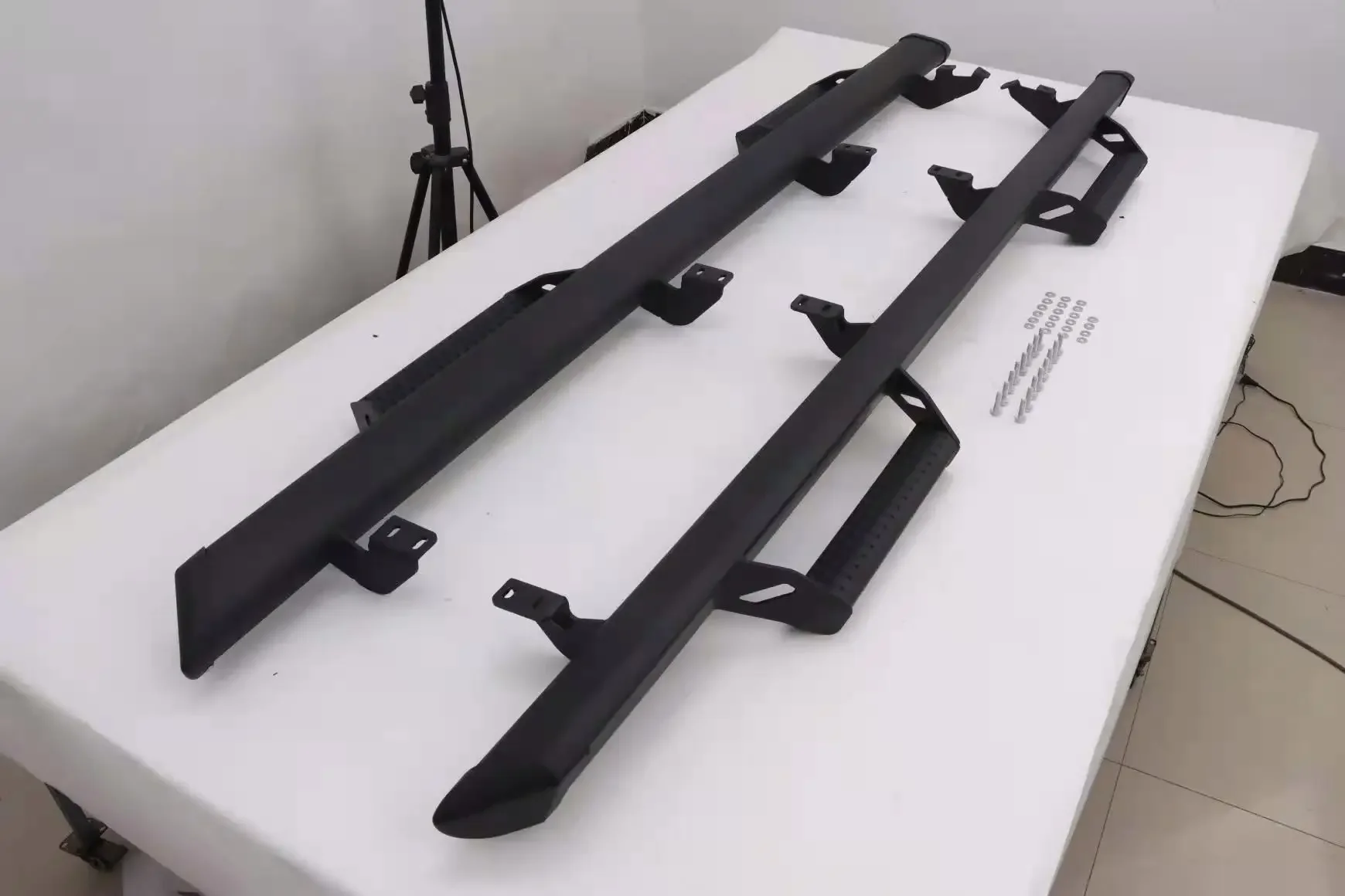 Gobison 2010-2021 аксессуары Раптор алюминиевые боковые ступенчатые кронштейны черные