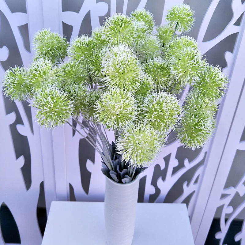 Высококачественный пластиковый помпон-Одуванчик 74 см искусственный цветок для