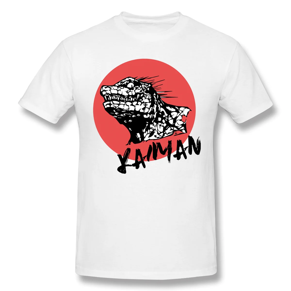 

Dorohedoro T-Shirts for Men KAIMAN Art Funny Crewneck Cotton T Shirt