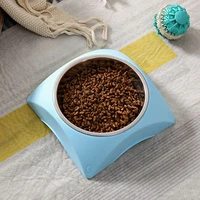 pet feeder bowl for dogs and cats stainless steel cat bowls puppy cat feeder non slip pet food dispenser bowl