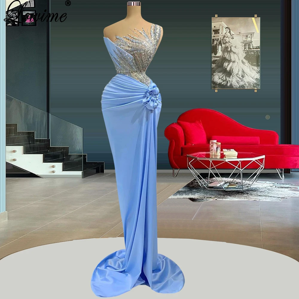 

Простые коктейльные платья цвета шампанского, специальные платья русалки для выпускного вечера, турецкое платье для свадебной вечеринки, н...